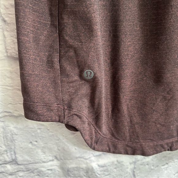 PREOWNED LULULEMON BROWN SHORT SLEEVE ATHLETIC TSHIRT MENS XL - Picture 5 of 6